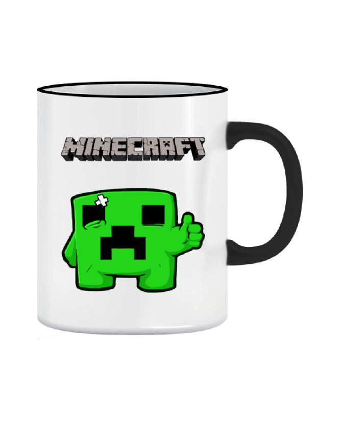 Minecraft puodelis super meat boy